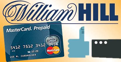 william hill mastercard